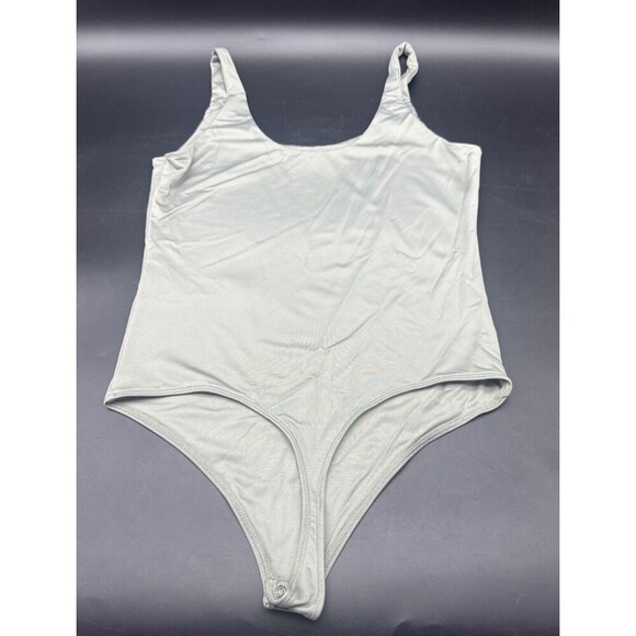 Abercrombie & Fitch Soft A & F Collection GREEN Bodysuit Thong Women's Sz M - Picture 6 of 11